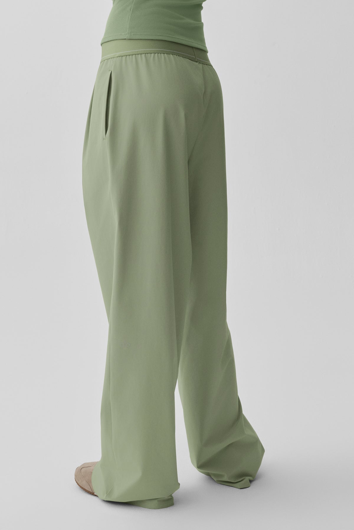 Suit Up Trouser (Long) - Dune Grass--1