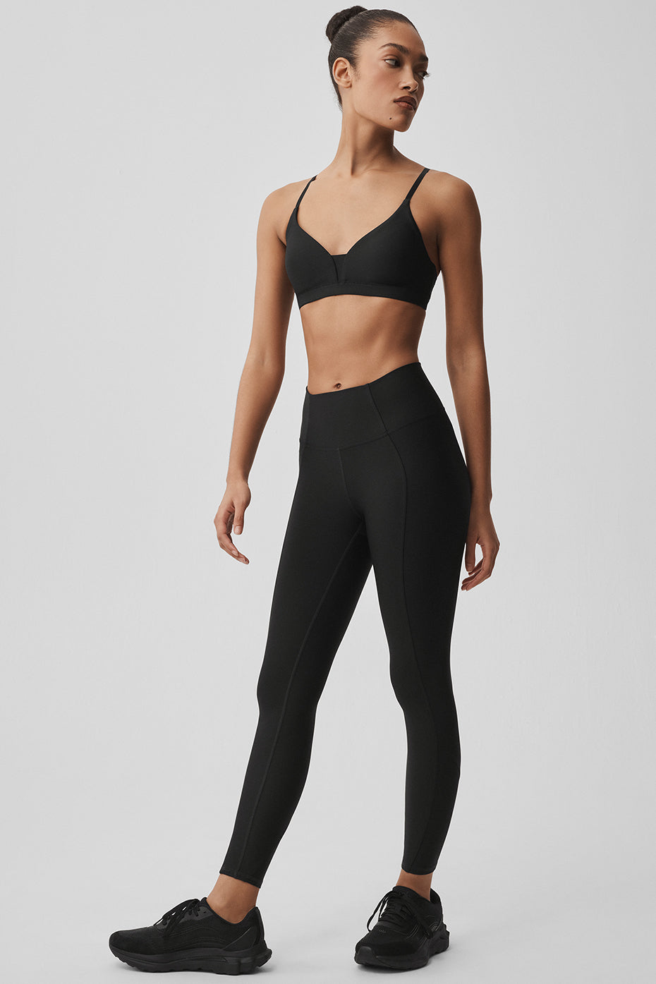 Airlift High-Waist 7/8 Fine Line Legging - Black--0