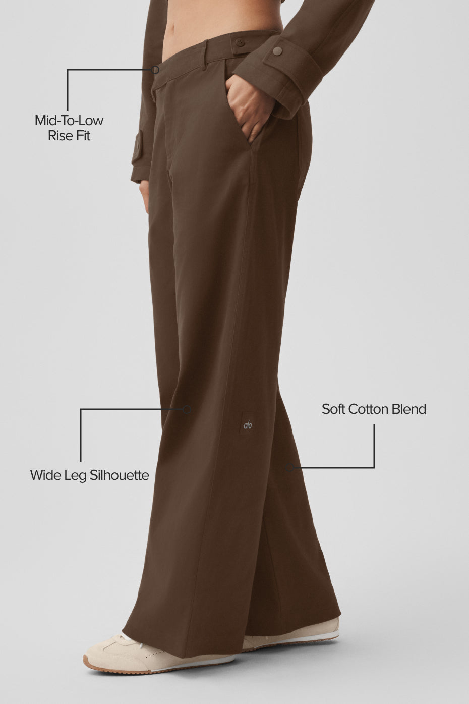 High Road Straight Leg Pant - Espresso--1