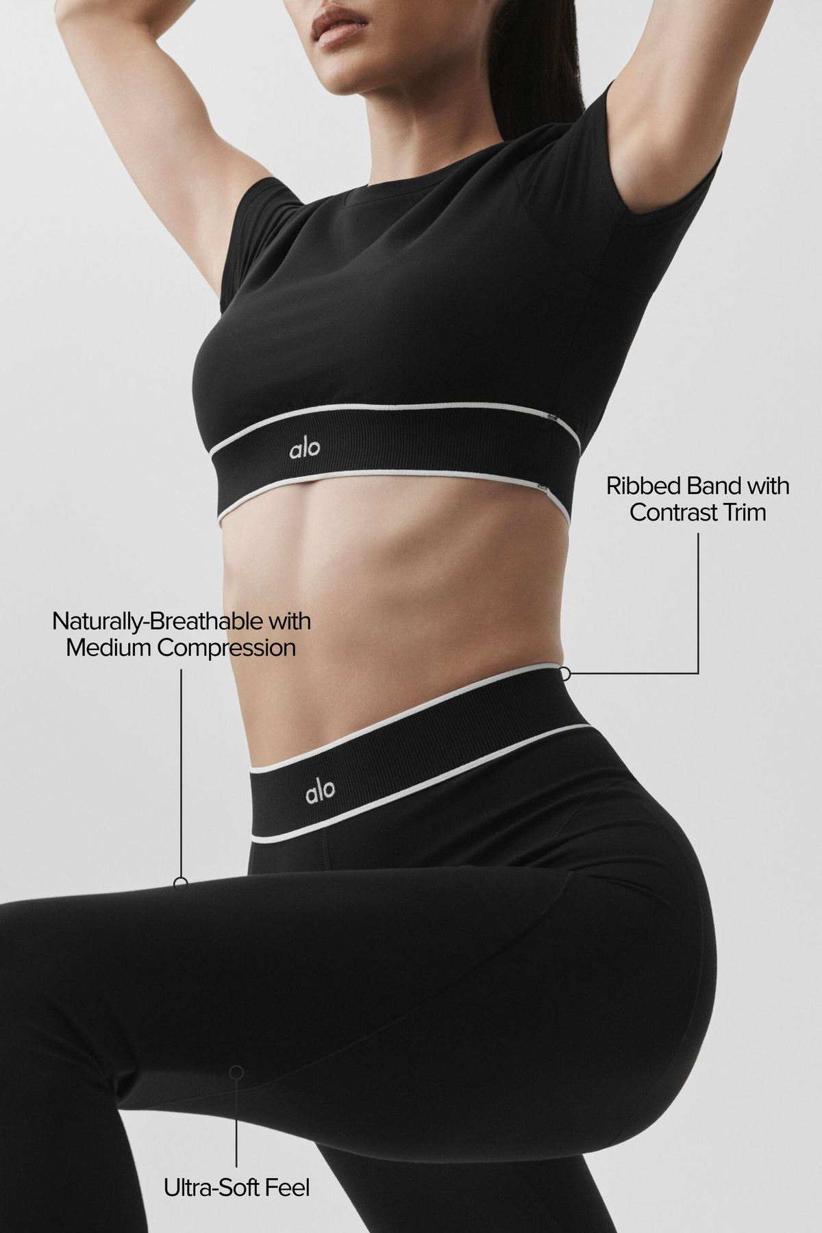 ALO Softsculpt High-Waist Amp It Up Legging - Black--1