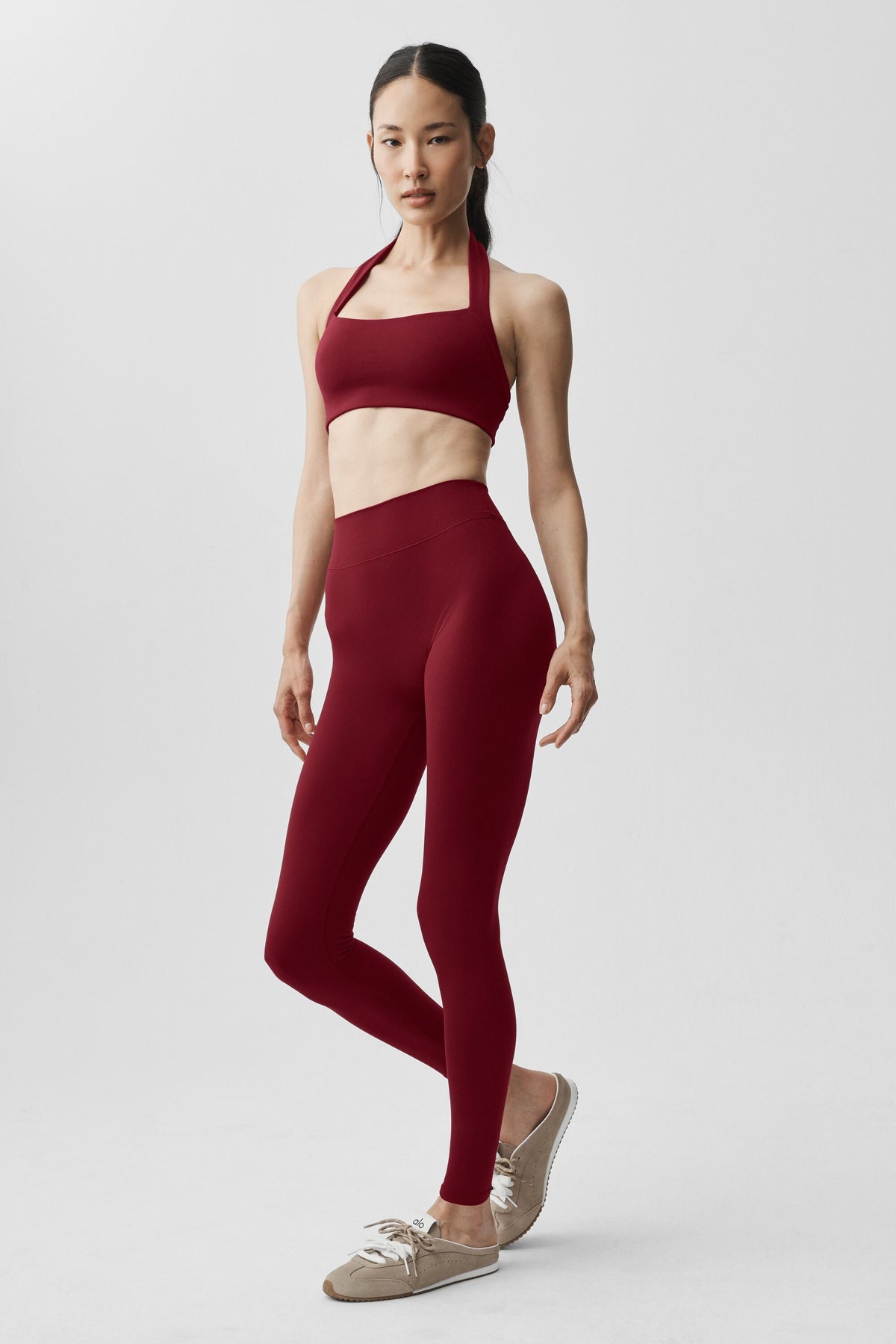 ALO Softsculpt 7/8 Define Legging - Summer Romance Red--5