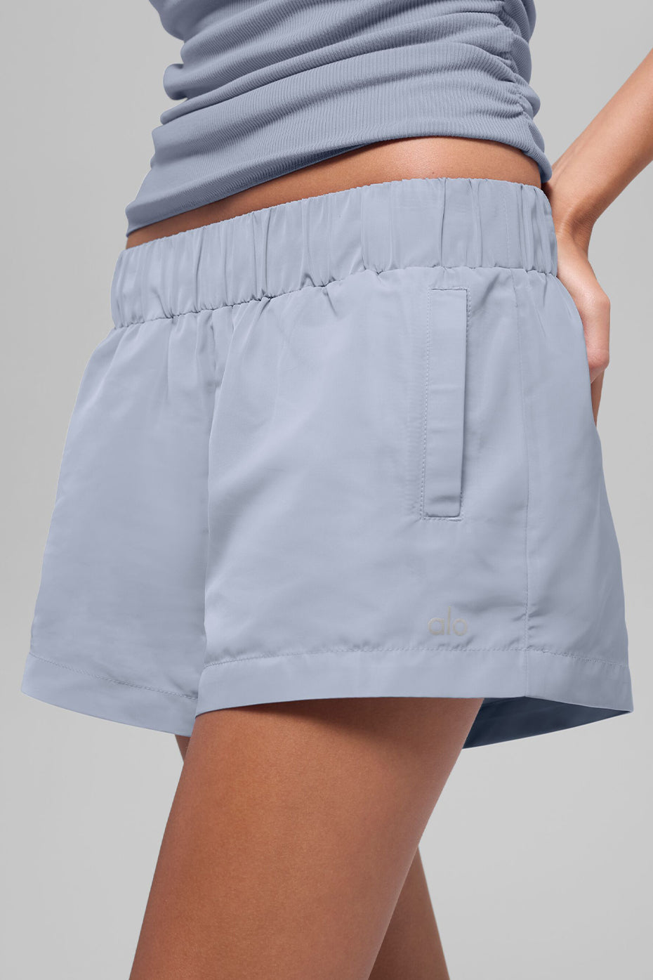 High-Waist Socialite Short - Winter Frost--2