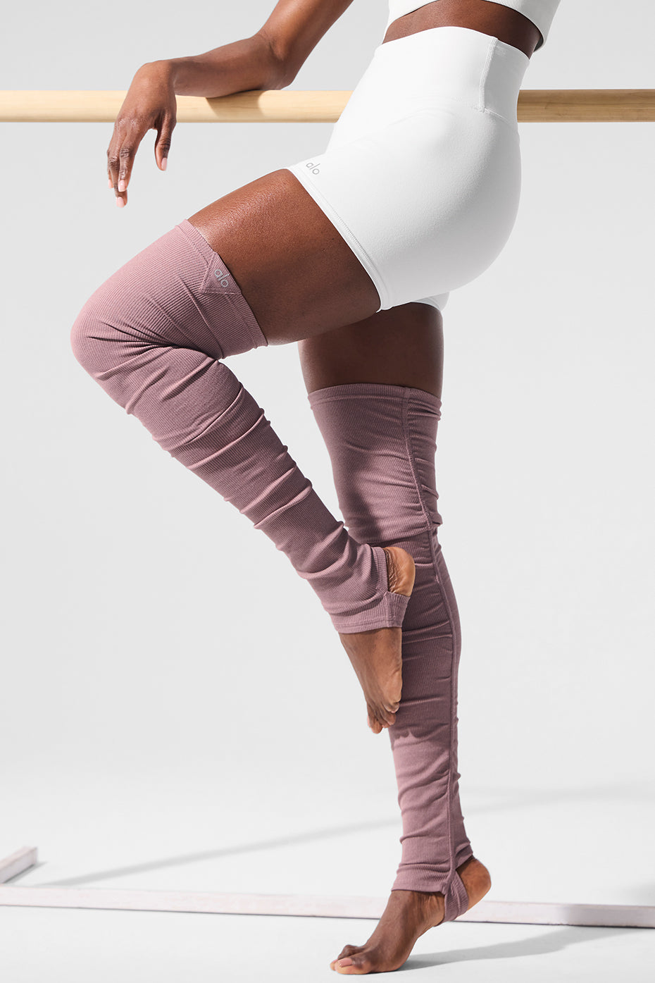 Goddess Leg Warmers - Smoky Quartz Heather--0