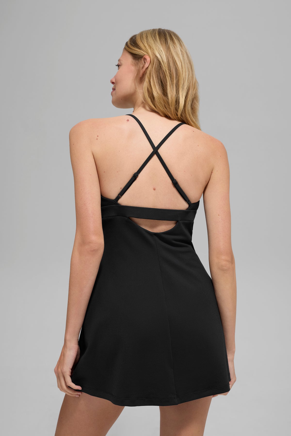 Airbrush Splendor Dress - Black--2