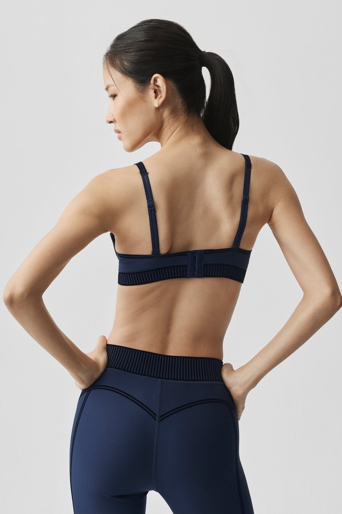 Airlift Line Up Bra - Navy--1