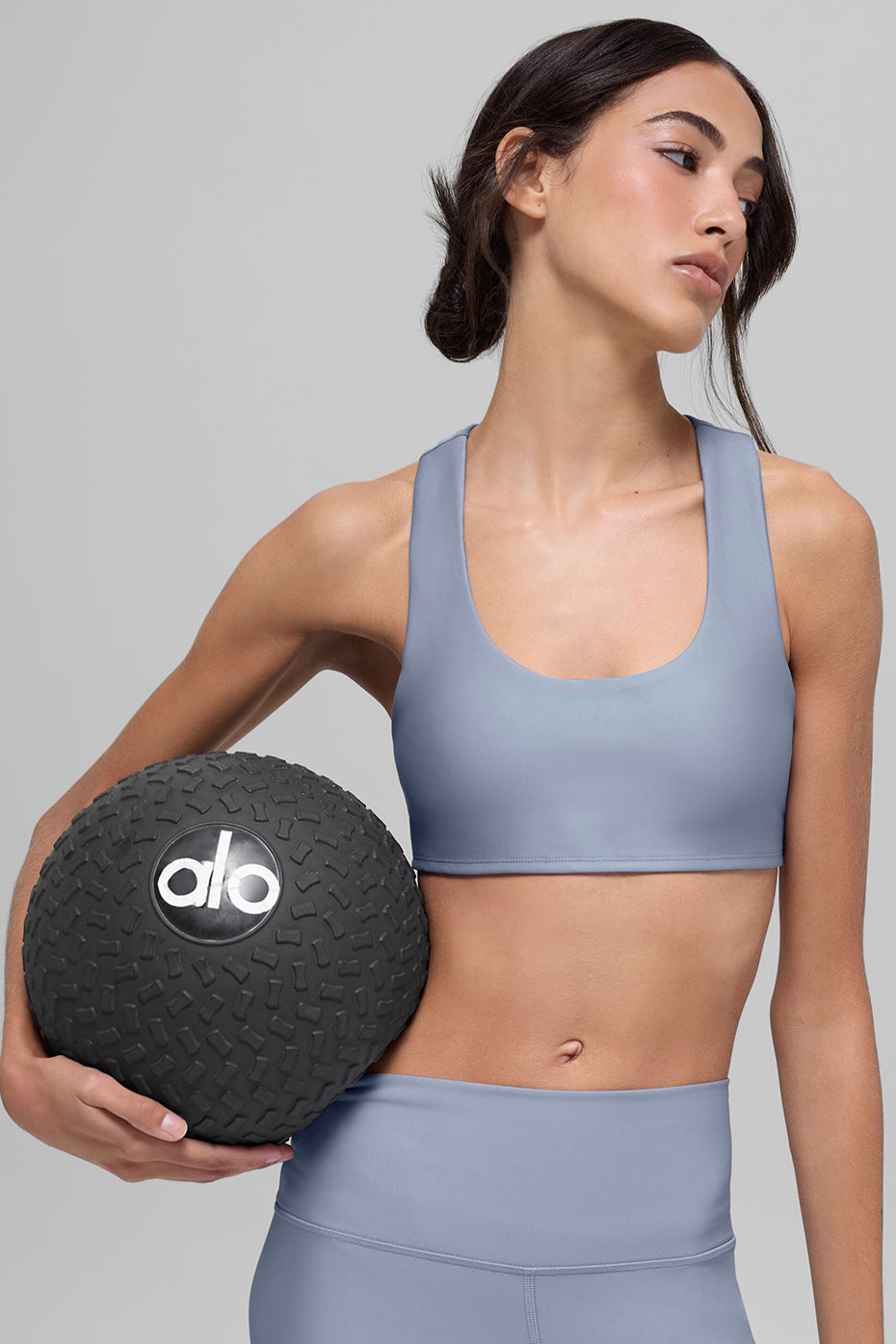 Airlift Advantage Racerback Bra - Winter Frost--0
