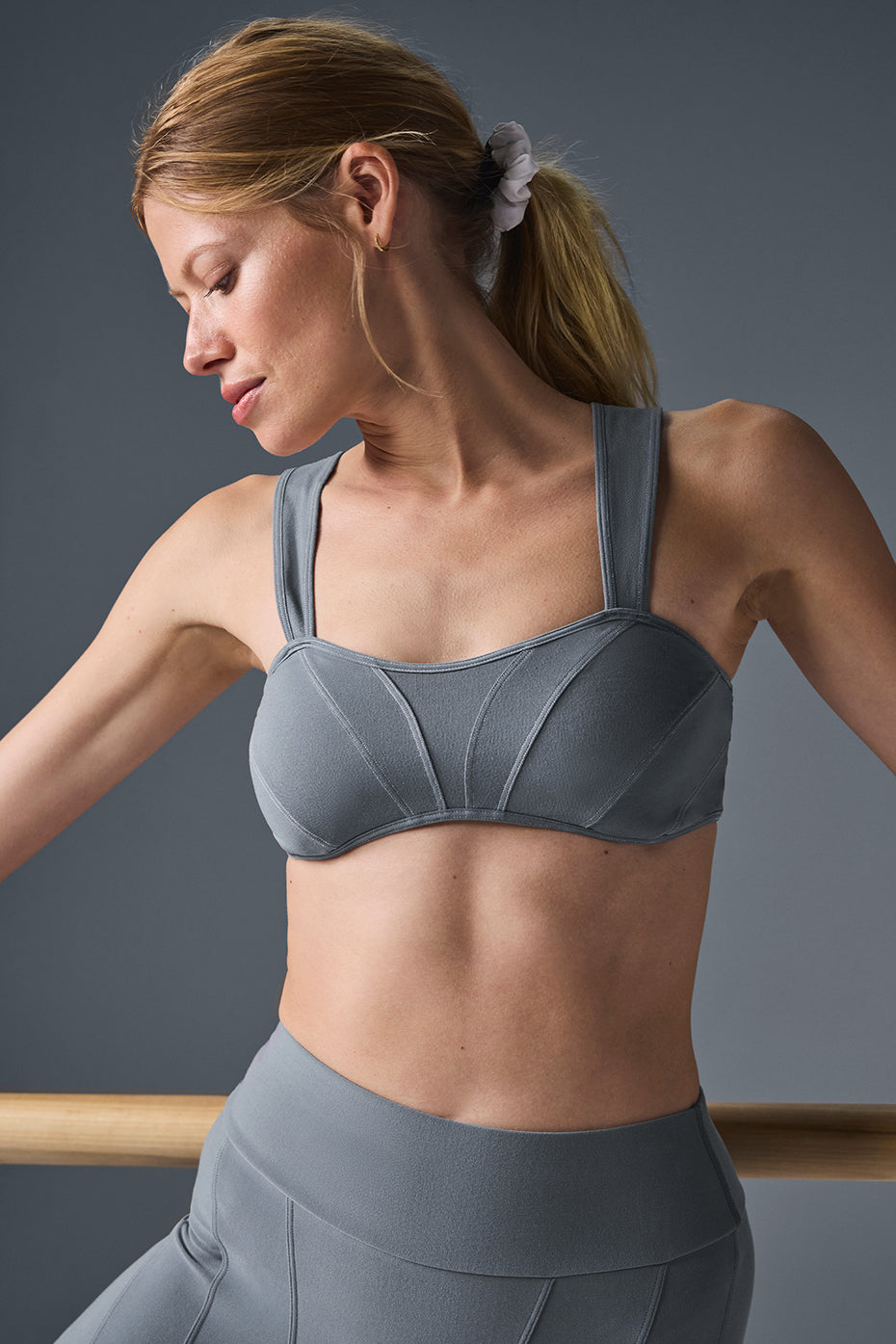 Alosoft Sunray Bra - Steel Grey/Grey--0
