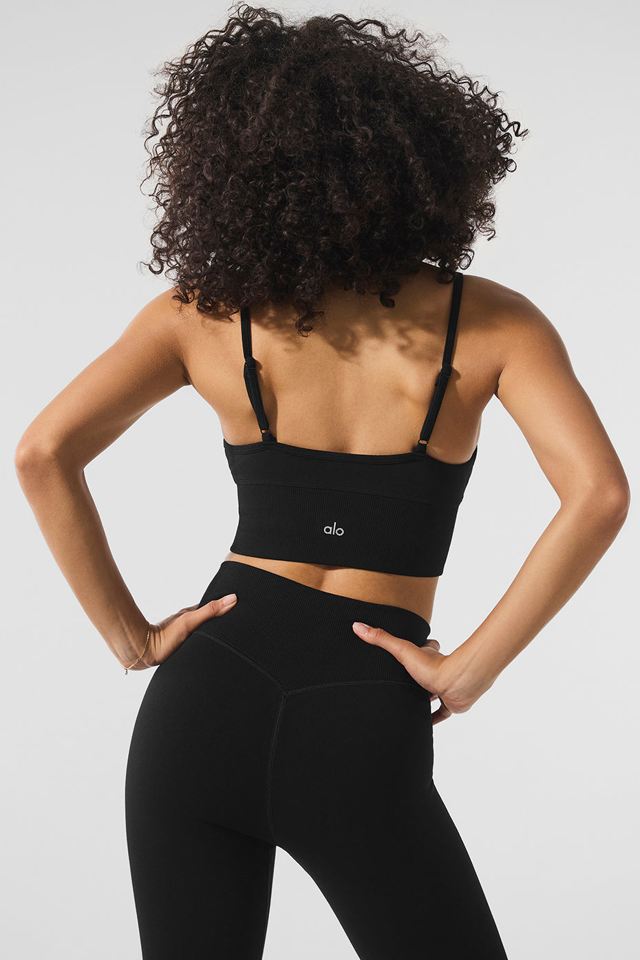 Seamless Winter Warm Plush Delight Bra - Black--3