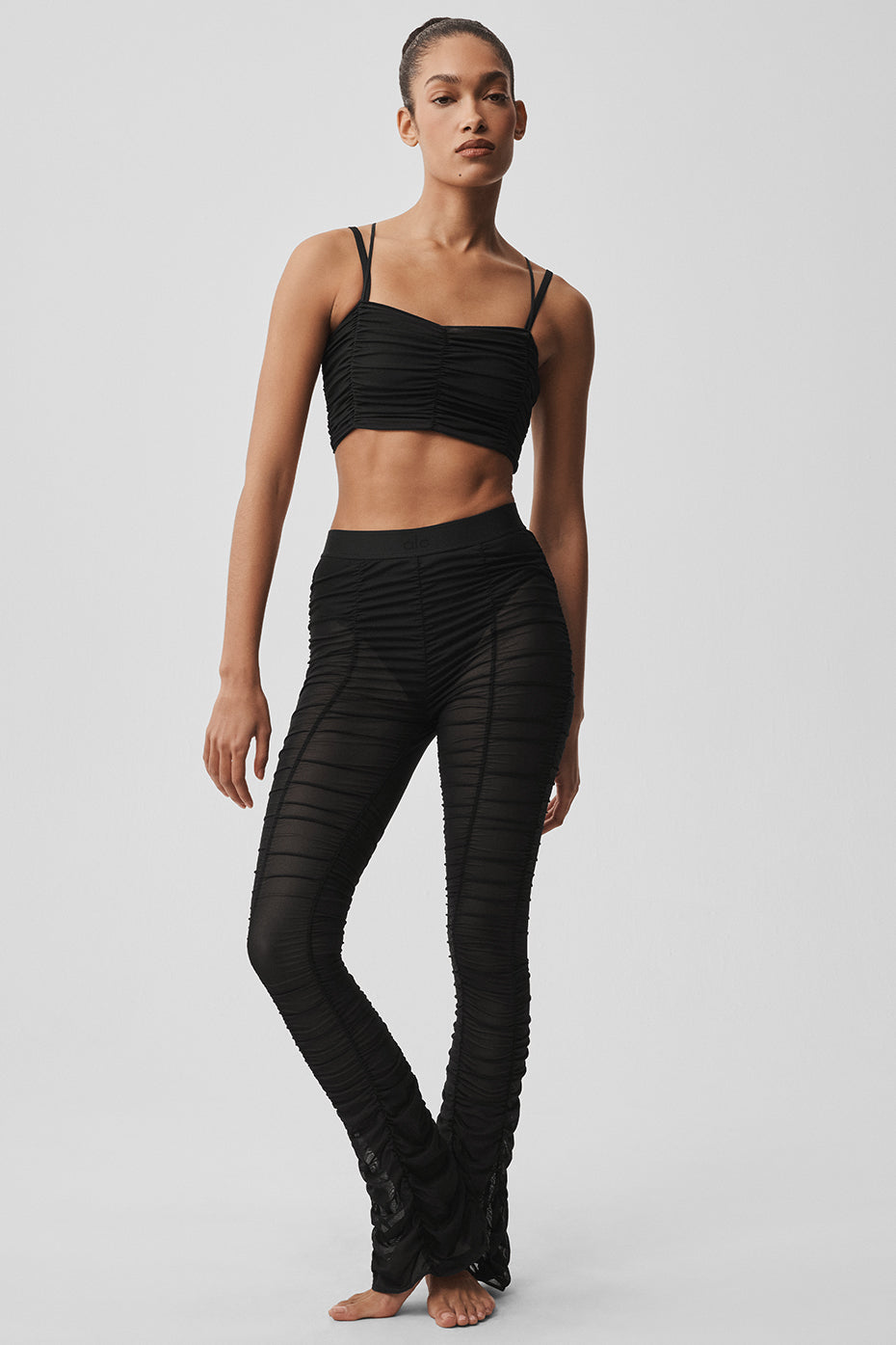 Airlift Mesh Cherish Bra - Black--3