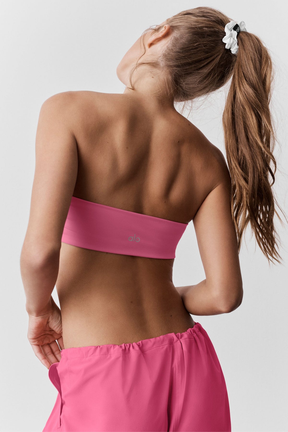 Airbrush Bandeau Bra - Paradise Pink--1