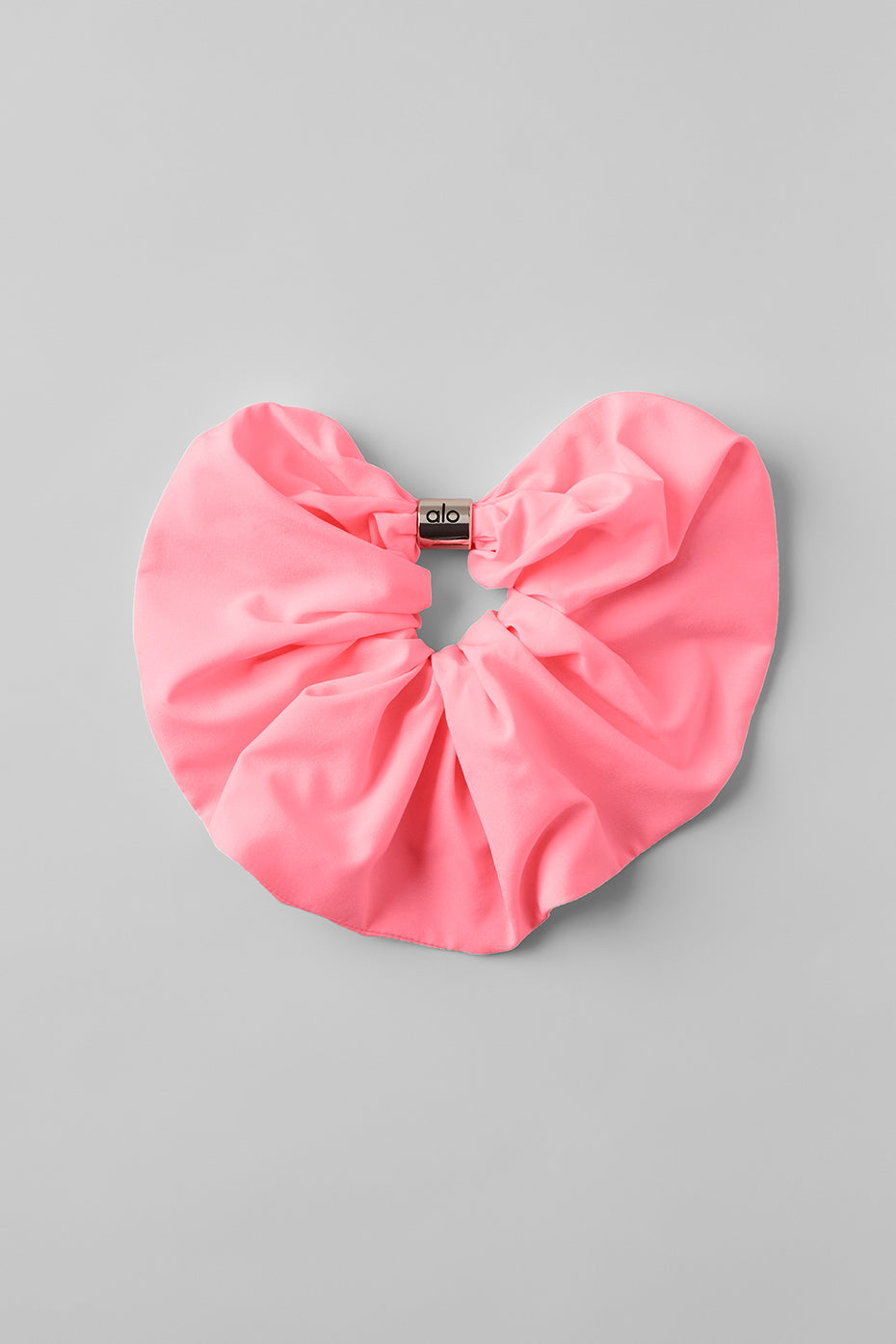 Bead It Oversized Scrunchie - Neon Bubblegum--0