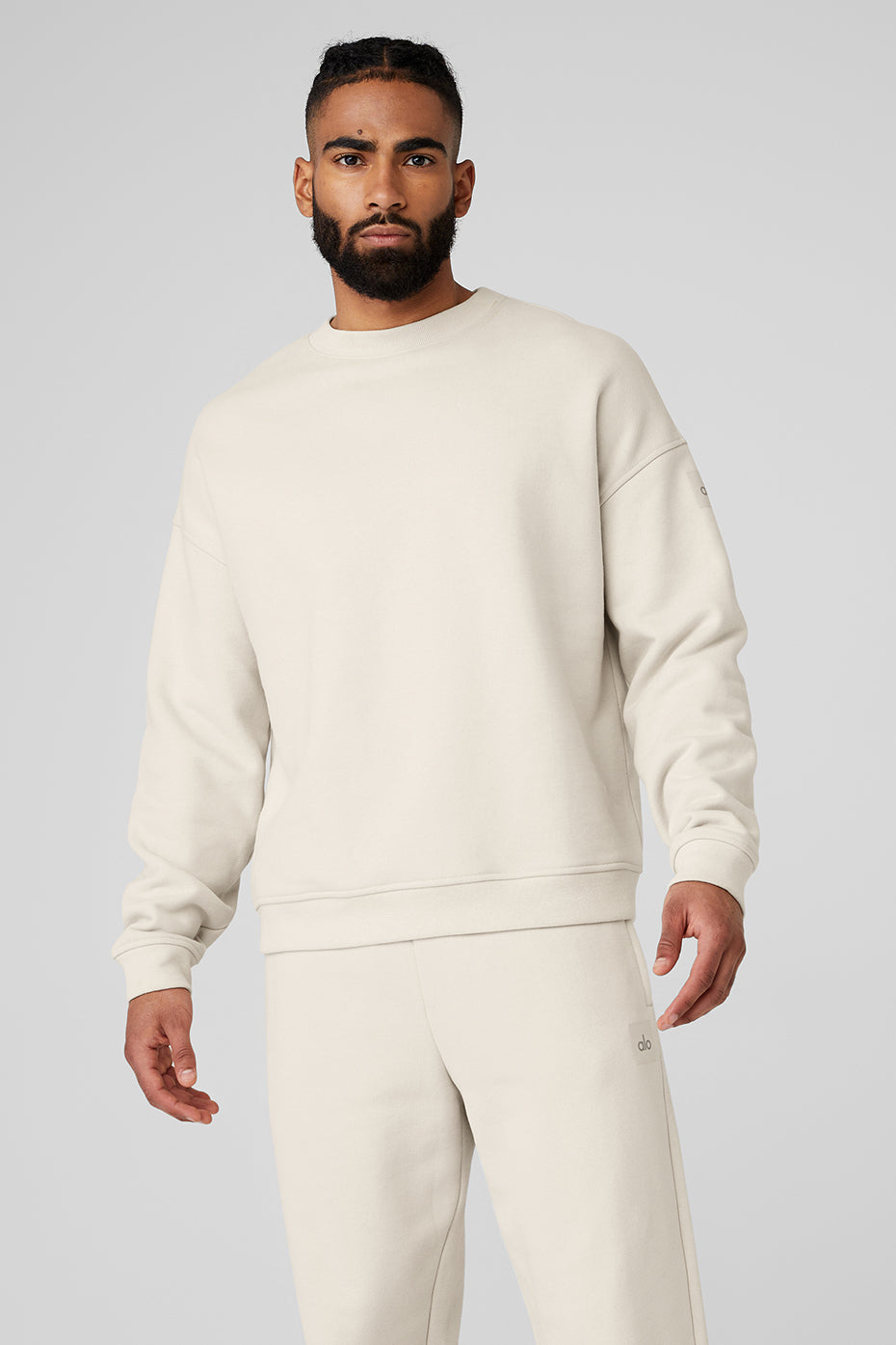 Renown Heavy Weight Crew Neck Pullover - Bone--0